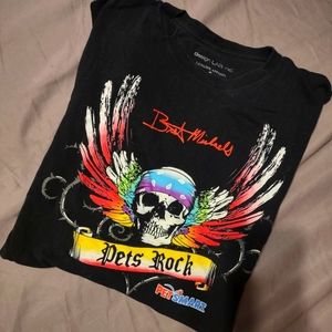 Bret Michaels PetSmart shirt